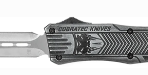 CobraTec Medium Stonewash CTK-1 Dagger Out The Front
