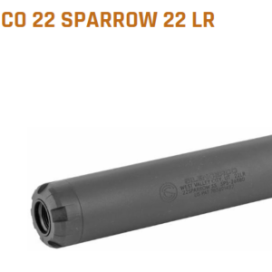 SCSU75 SPARROW S/S 22LR SILENCER 17HMR, 22LR/MAG/HORNET, 5.7X28 22 LR